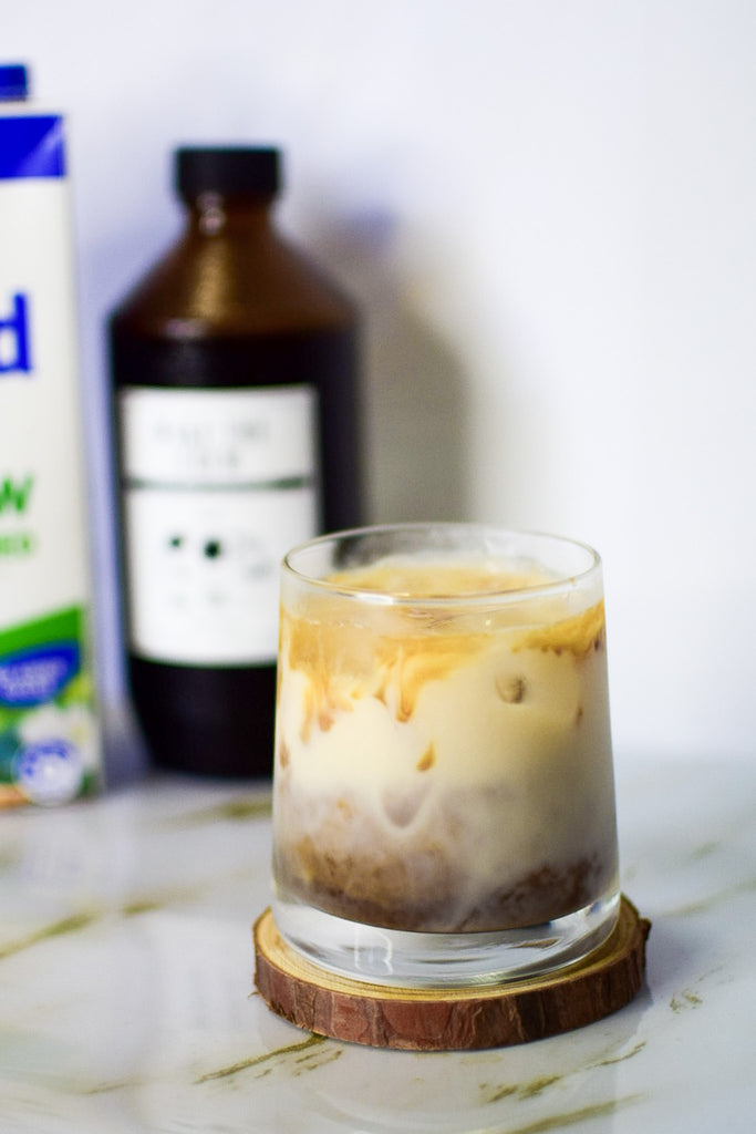 Crew’s Cashew Cold Brew Latte (Vegan)
