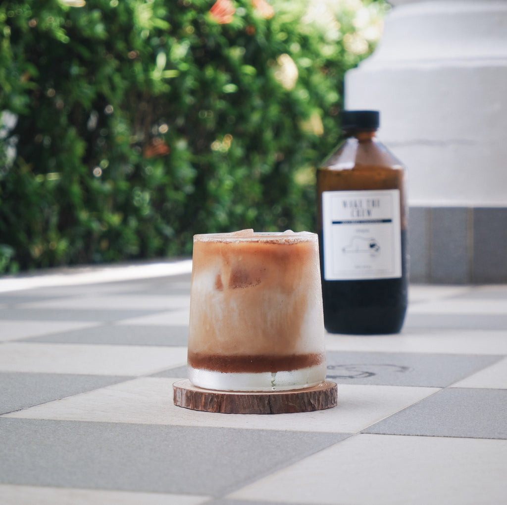 Cinnamon Honey Cold Brew Latte