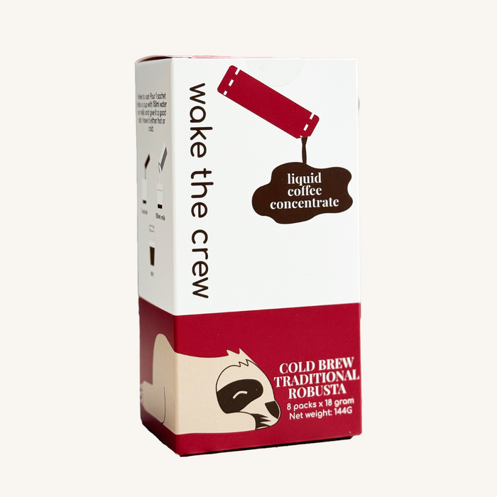 Traditional Robusta Liquid Coffee Concentrate Sachet