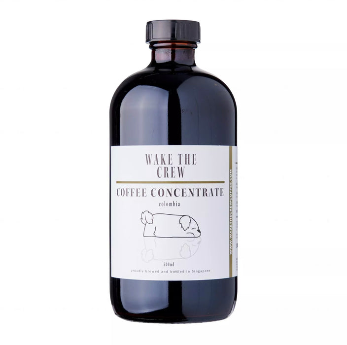 Colombia Cold Brew Coffee Concentrate 500ml | Wake The Crew