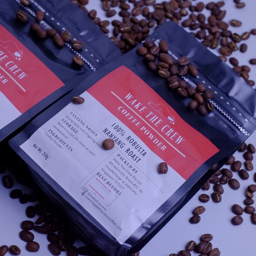Discover the Authentic Taste of Singapore Kopi with Wake The Crew Nanyang Roast Powder