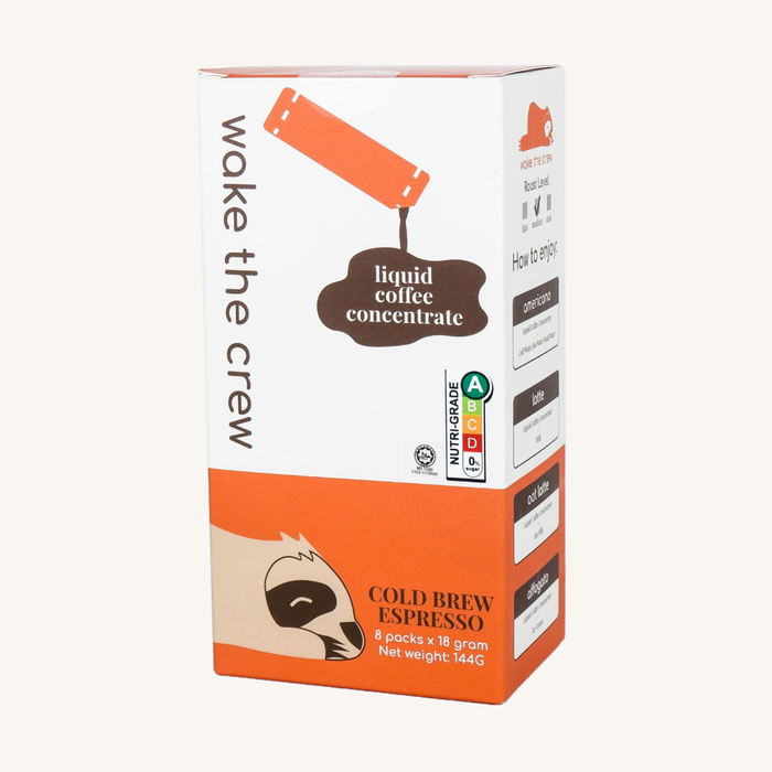 Espresso Liquid Coffee Concentrate Sachet