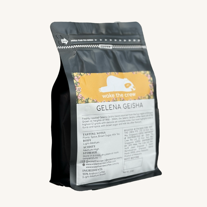 Gelena Geisha G1 Roasted Coffee Beans - Limited Edition