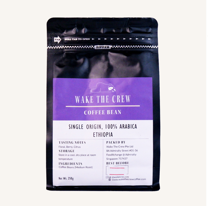 Ethiopia Coffee Bean | Wake The Crew