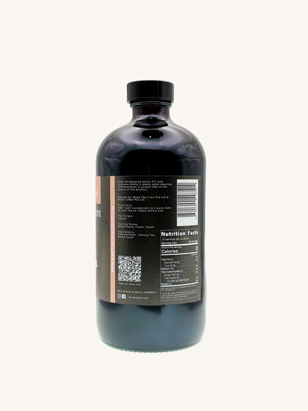 white peach oolong tea concentrate