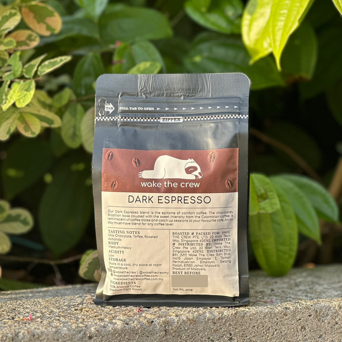 Dark Espresso Coffee Bean Blend (Medium-Dark Roast)