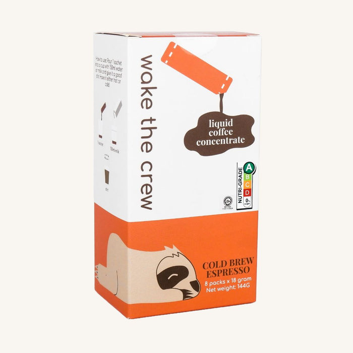 Espresso Liquid Coffee Concentrate Sachet