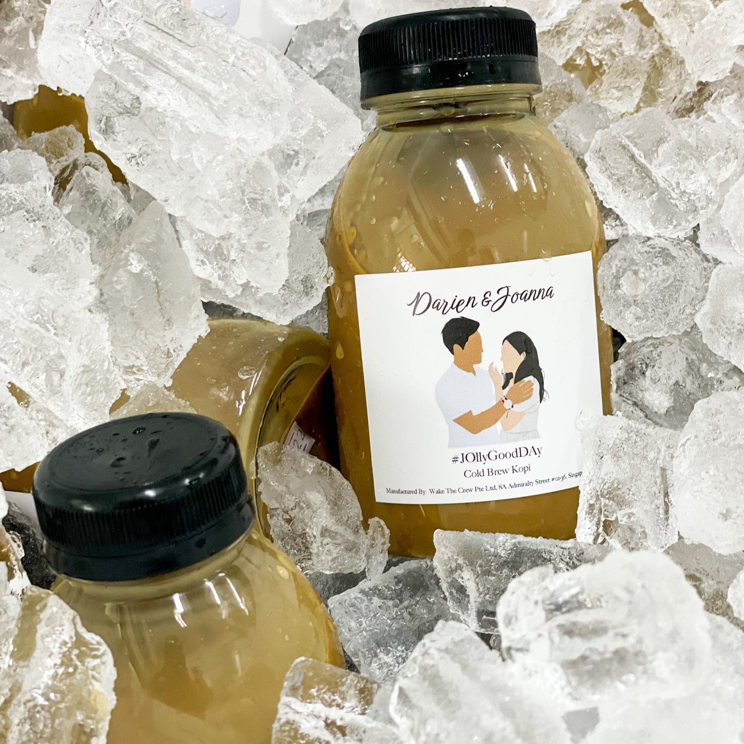 Cold Brew for SG Wedding | Customised Cold Brews– Wake The Crew