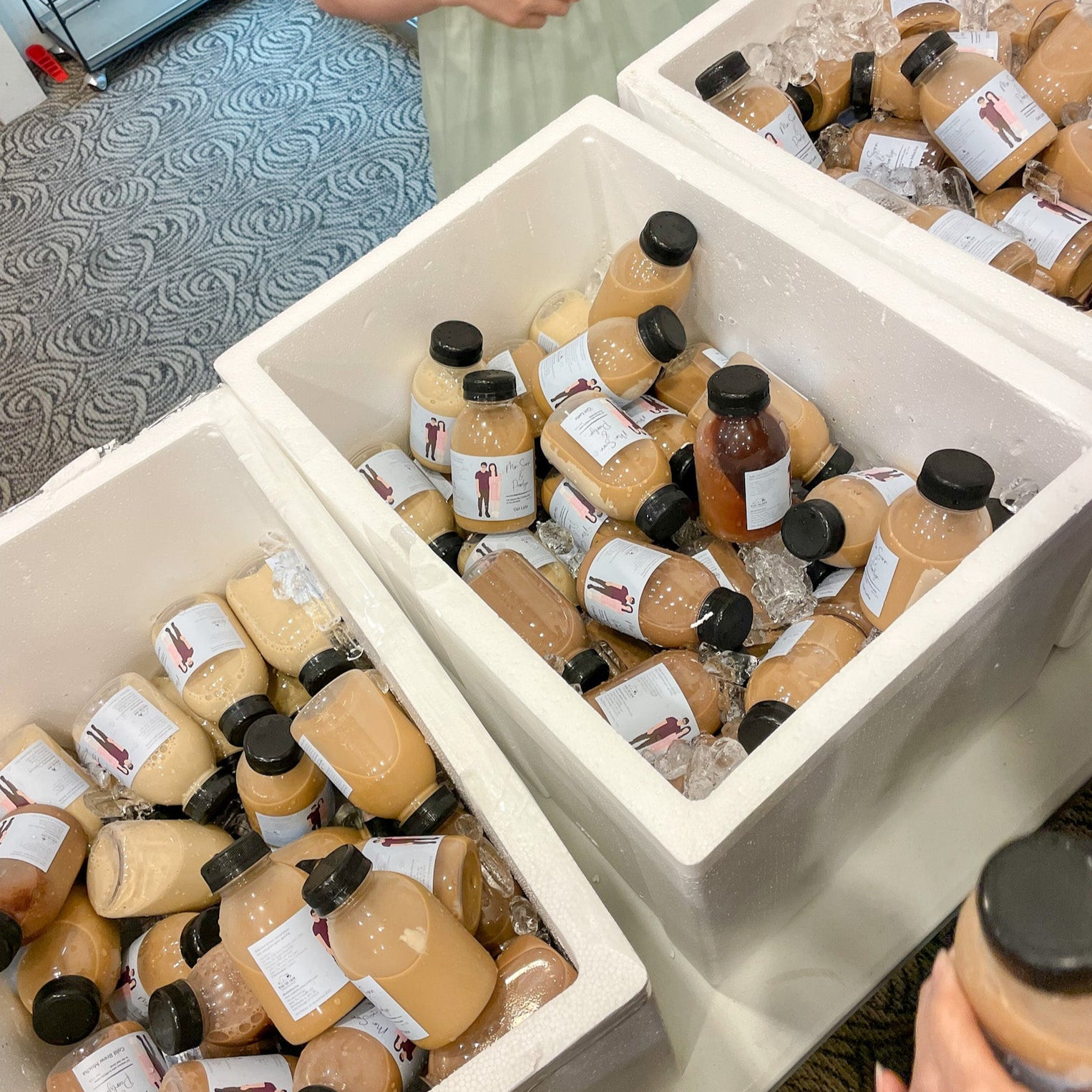 Cold Brew for SG Wedding | Customised Cold Brews– Wake The Crew