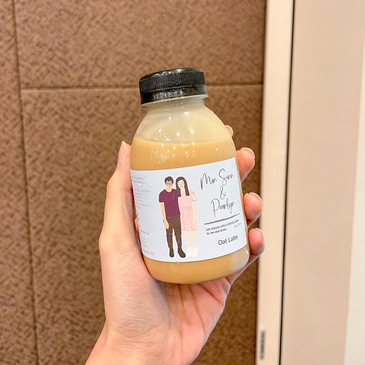 Cold Brew for SG Wedding | Customised Cold Brews– Wake The Crew