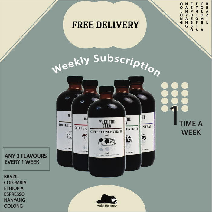 Cold Brew Coffee Concentrate Weekly Subscription (Recurring)