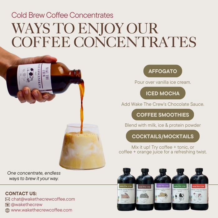 Cold Brew Coffee Concentrate Subscription - 6 deliveries over 12 weeks (Prepaid)