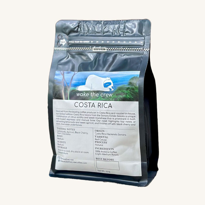 Costa Rica Hacienda Sonora Coffee Bean (Medium Roast)